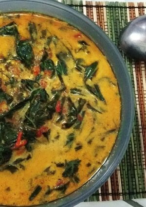 Foto resep Gulai pedas daun singkong