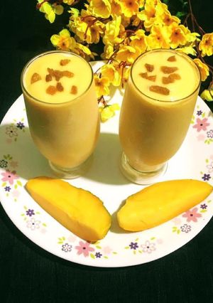 A picture of Creamy Mango Shake.