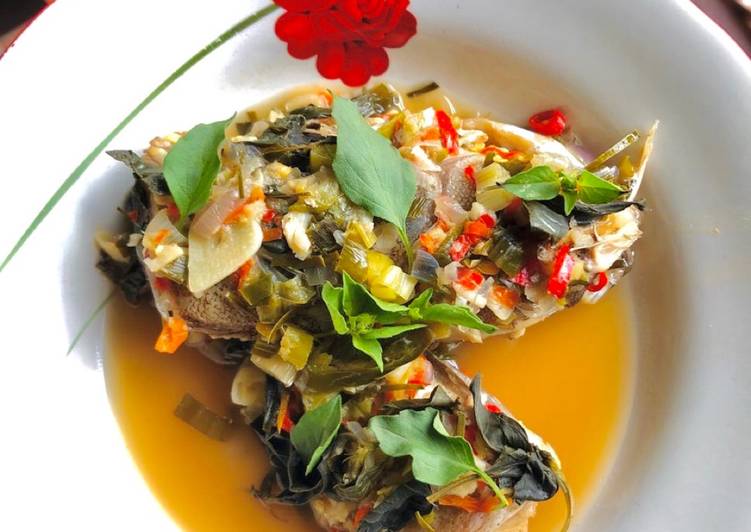 Resep: Tim Kerapu Selimut Rempah Anti Ribet!