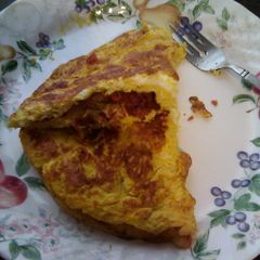 The perfect 4 egg omlet A picture of The perfect 4 egg omlet.