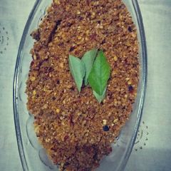 A picture of Dry dal chutney.
