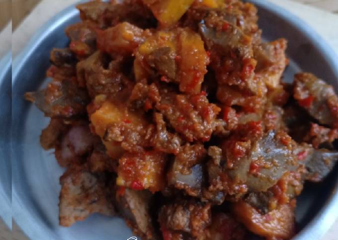 Resep Sambal Goreng Hati Kentang Oleh 🌷yulie Gunawan🌷 - Cookpad