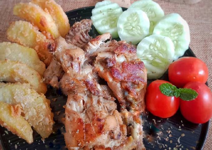 Resep Ayam Panggang Oven oleh Ratih Sukardi - Cookpad