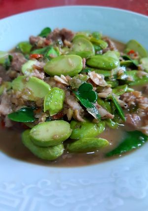 รูปของ หมูผัดสะตอรสจัดจ้าน! #redtable