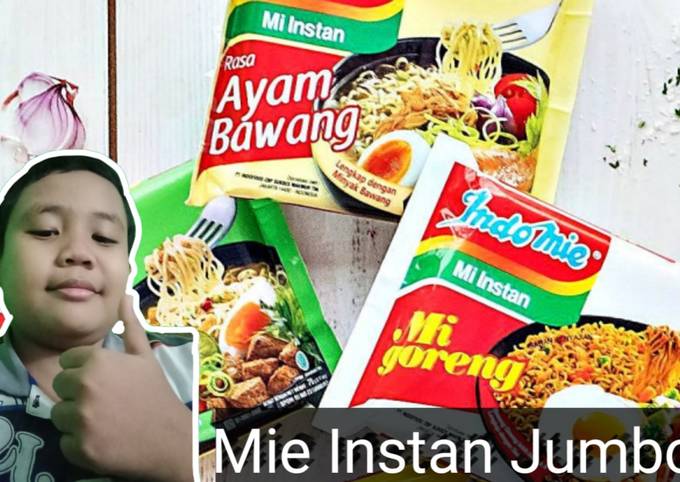 Resep 1. Mie Instan Jumbo Spesial yang Bisa Manjain Lidah