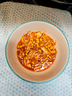A picture of Salsa Chicken Soup.