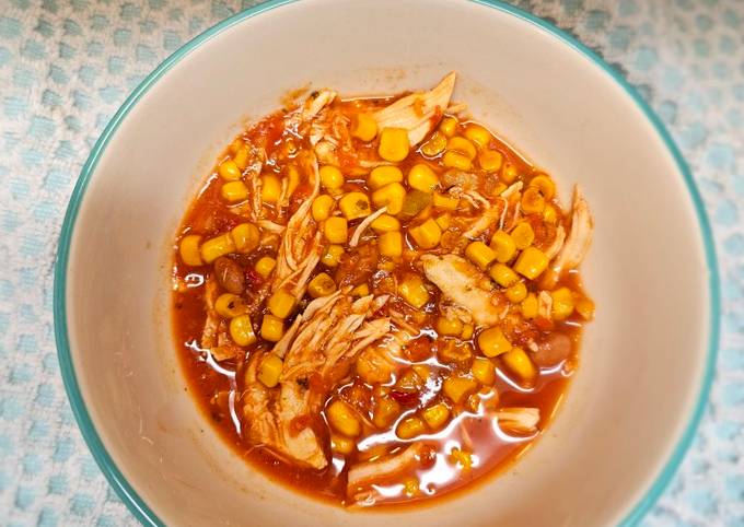 Salsa Chicken Soup