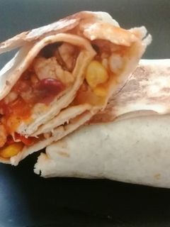 Burrito recept fotója