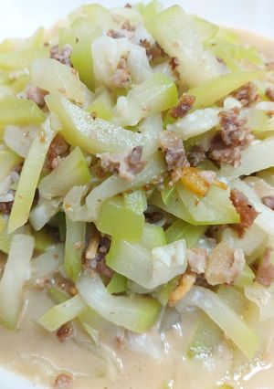 炒蒲瓜 的食譜成品照片