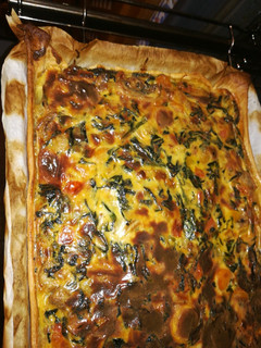 Una foto de Quiche de verduras