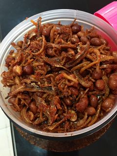 Foto resep Teri Kacang Balado Kering