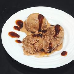 A picture of Chocolate Ice-cream.