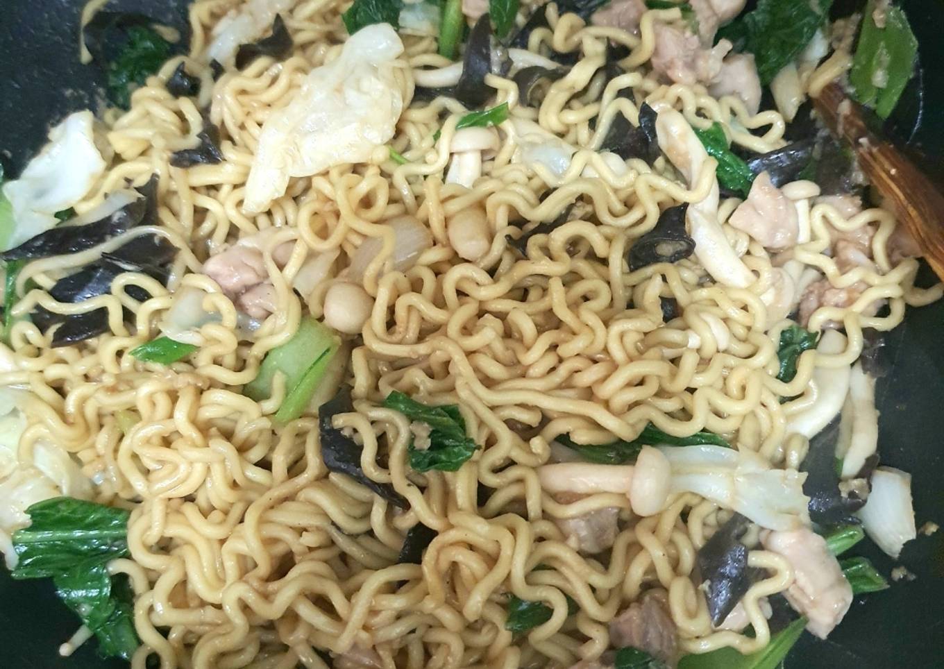 Resep Mie goreng Jepang Yakisoba ala saya yang Menggugah Selera