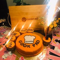A picture of Orange cake.