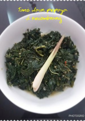 Foto resep Tumis daun pepaya & kecombrang