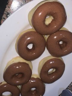 صورة لوصفة دونات 🍩 لذيذه زي القطنه