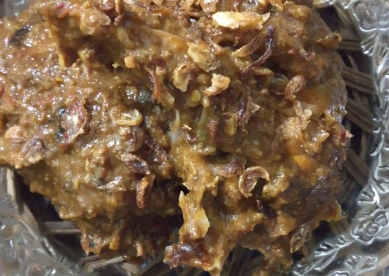 Rendang Ayam Bumbu Minang