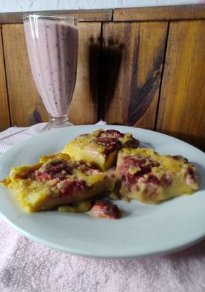 Una foto de 📅 20/11 🌸Torta Postre/Flan Rosa🌸🍓🍓