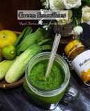 Green Smoothies (Apel,Mentimun,Pokcoy, Jeruk nipis)