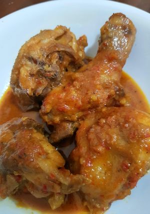 Foto resep Ayam bumbu rujak Surabaya