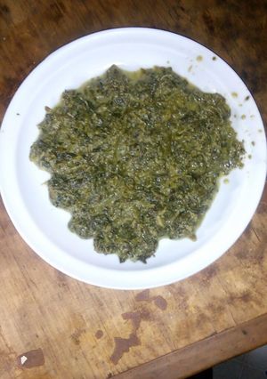 A picture of Mboga kienyeji.