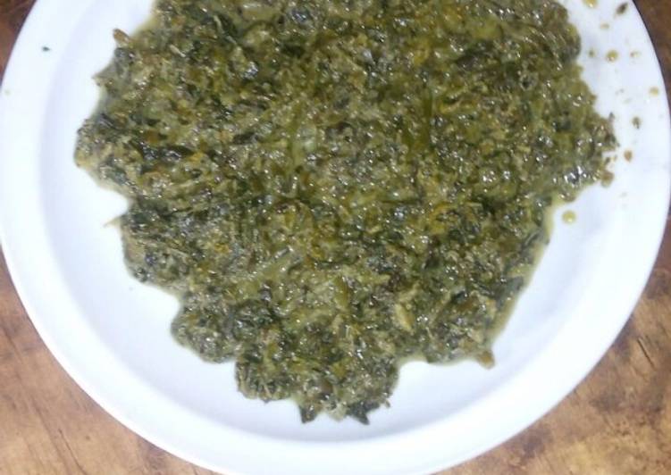 Recipe of Homemade Mboga kienyeji