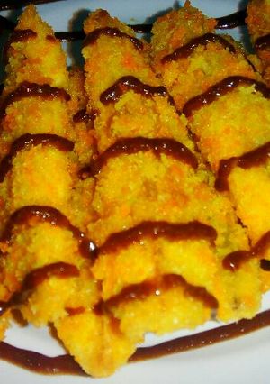 Foto resep Banana crispy with butterscotch