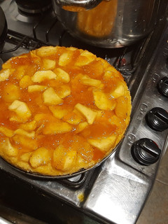 Una foto de Kuchen de manzana