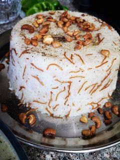 صورة لوصفة رز بشعيرية