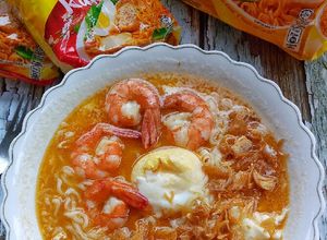 Foto resep Mie Maggi Udang