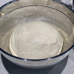 Overnight Pizza dough 🍕🍕🍕🌛 A picture of Overnight Pizza dough 🍕🍕🍕🌛.