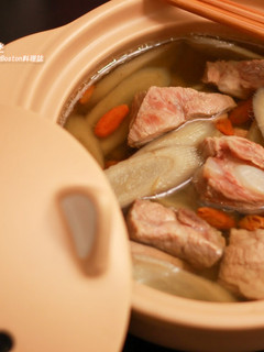 大同電鍋版-牛蒡排骨清湯 的食譜成品照片