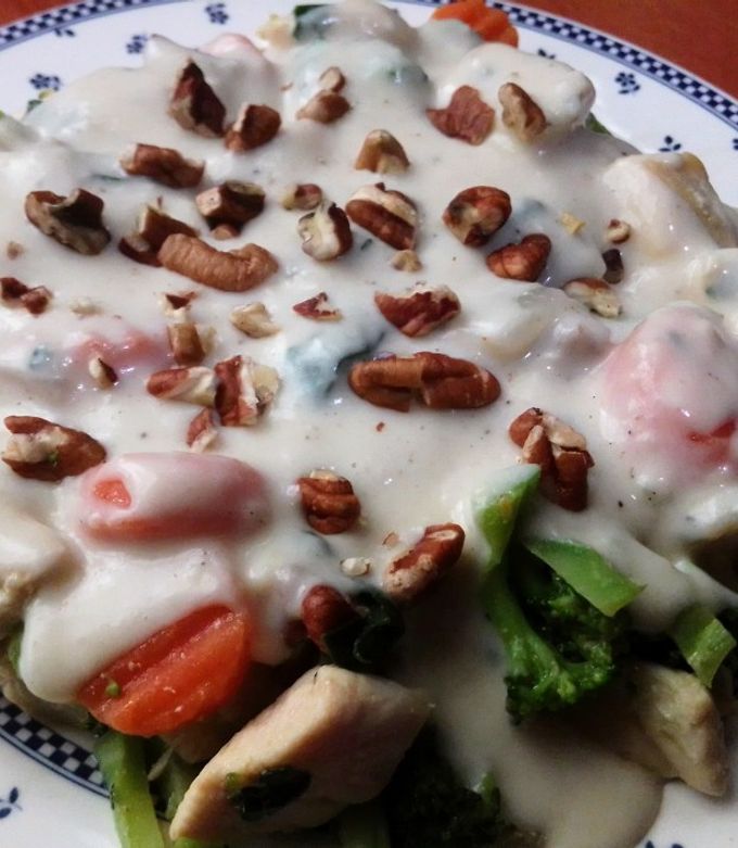 Una foto de Pollo Bechamel