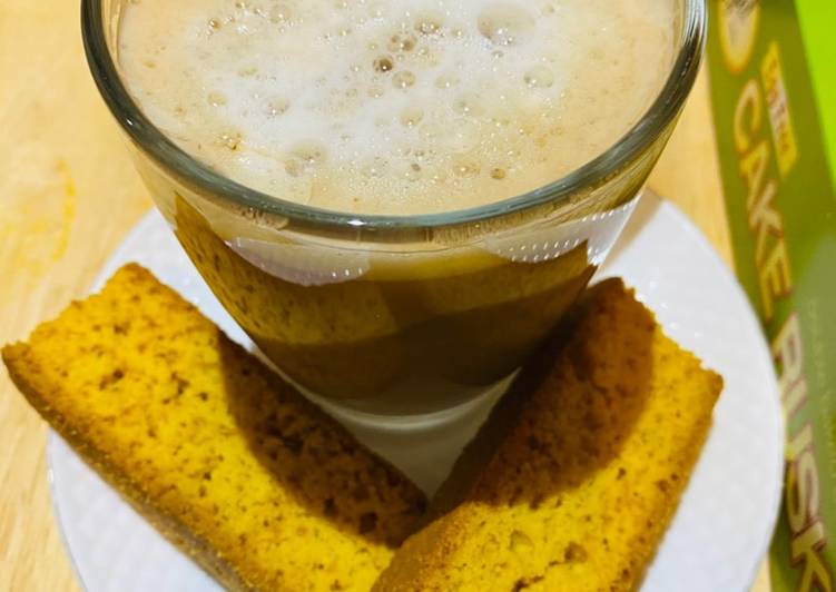 Soya milk Sweet kettle Tea (chai) ☕? with no sugar