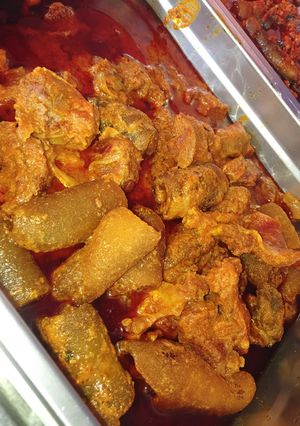 A picture of My bukka style stew.
