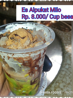 Foto resep Es Alpukat Milo