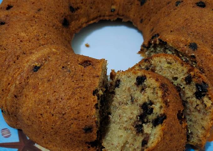 Resep Bolu Pisang Kopi, No Mixer oleh Devinta - Cookpad