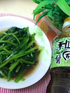 👩🏻🍳和風菠菜-3分鐘料理 的食譜成品照片