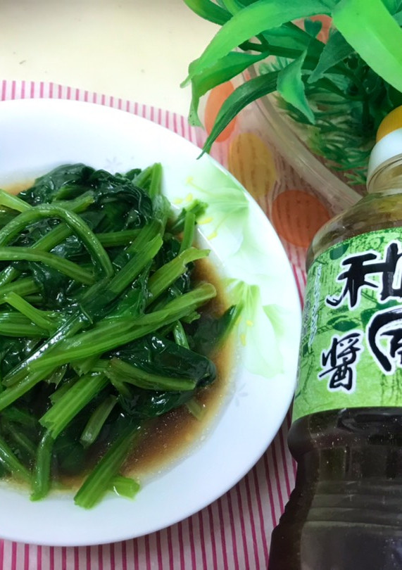 👩🏻‍🍳和風菠菜-3分鐘料理 的食譜成品照片