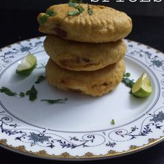 Aloo tikki with three Spices A picture of Aloo tikki with three Spices.