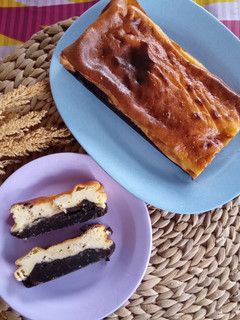 Foto resep Brownies Burnt Cheese Cake Glutenfree