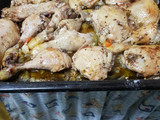 Pata y muslo al horno