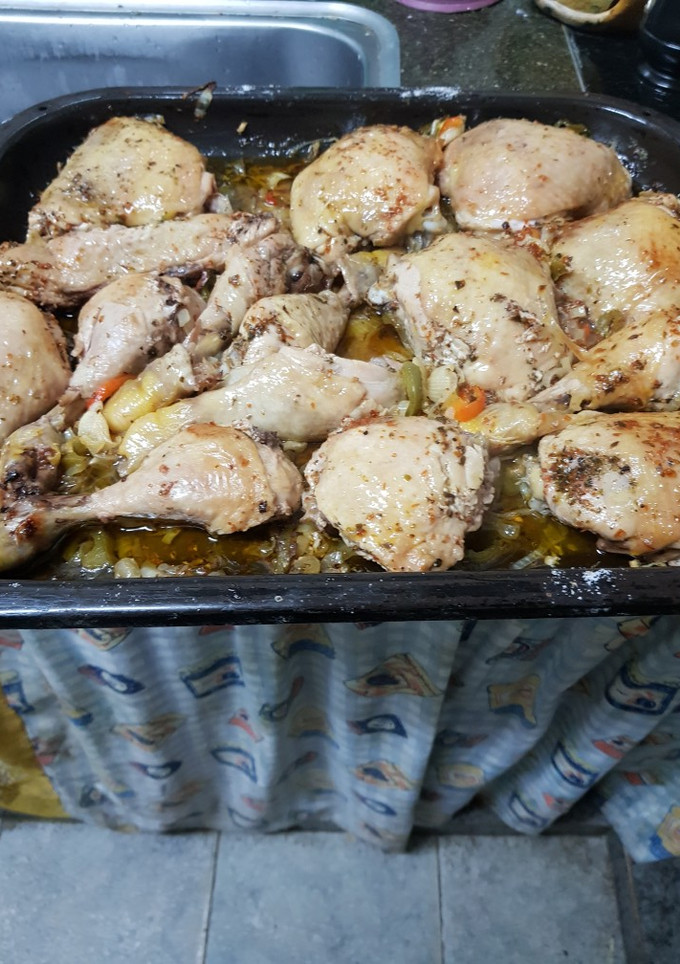 Una foto de Pata y muslo al horno