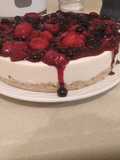 Cheesecake sin horno frutos rojos