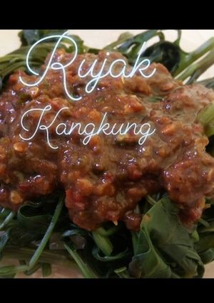 Foto resep Rujak Kangkung