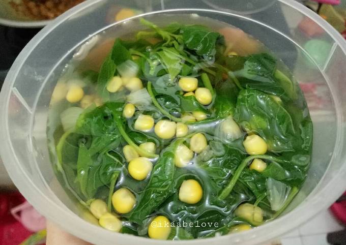 Resep Bening Bayam oleh Noviana Ika - Cookpad
