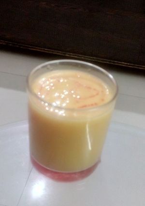 A picture of Mango shake.