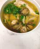 Canh gà hầm bào ngư