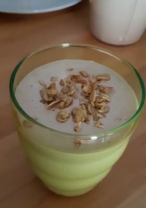 Φωτογραφία της συνταγής Peanut butter banana breakfast smoothie