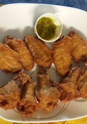 A picture of Fried Chicken Wings #Local Food Contest _Mombasa.